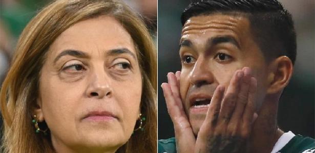 Presidente do Palmeiras e Dudu: desavenças que abalaram o clube e jogador