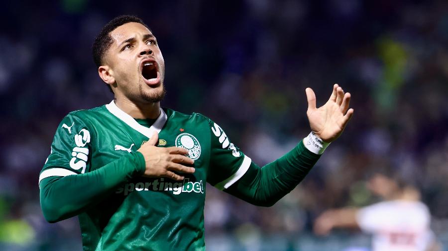 Vitor Roque é um dos destaques do Palmeiras - Marcello Zambrana/Agif