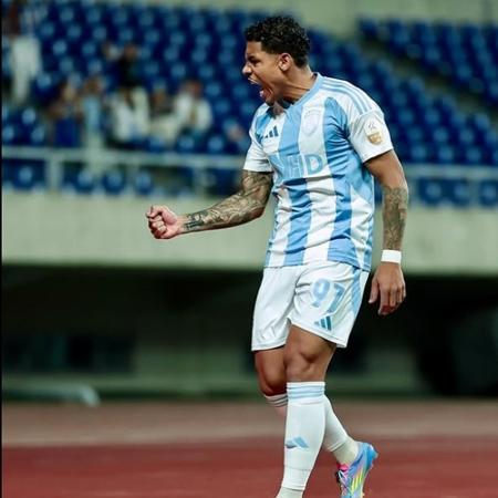 Erick Farias comemora gol marcado pelo Ulsan HD - Reprodução/Instagram