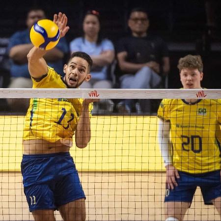 O Brasil venceu a China por 3 a 0 na Liga das Nações de vôlei O Brasil venceu a China por 3 a 0 na Liga das Nações de vôlei