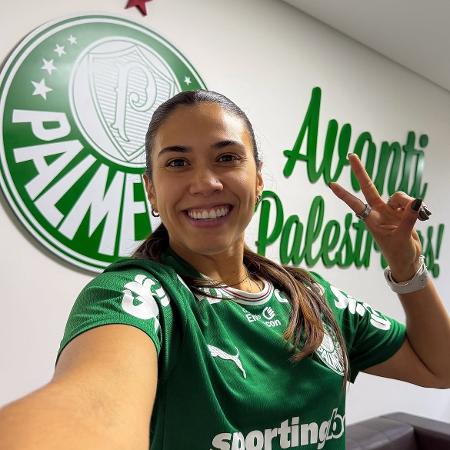 Antônia, nova jogadora do Palmeiras