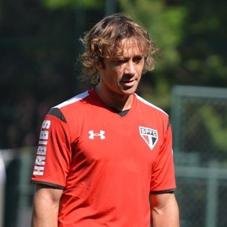 Diego Lugano faz primeiro treino com elenco do São Paulo - Érico Leonan/saopaulofc.net