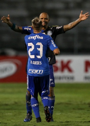 Róger Guedes Felipe Melo - Cesar Greco/Ag. Palmeiras - Cesar Greco/Ag. Palmeiras