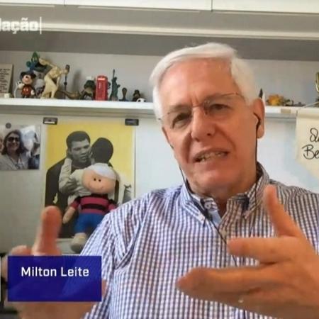 Milton Leite, comentarista do Grupo Globo - Reprodução/SporTV