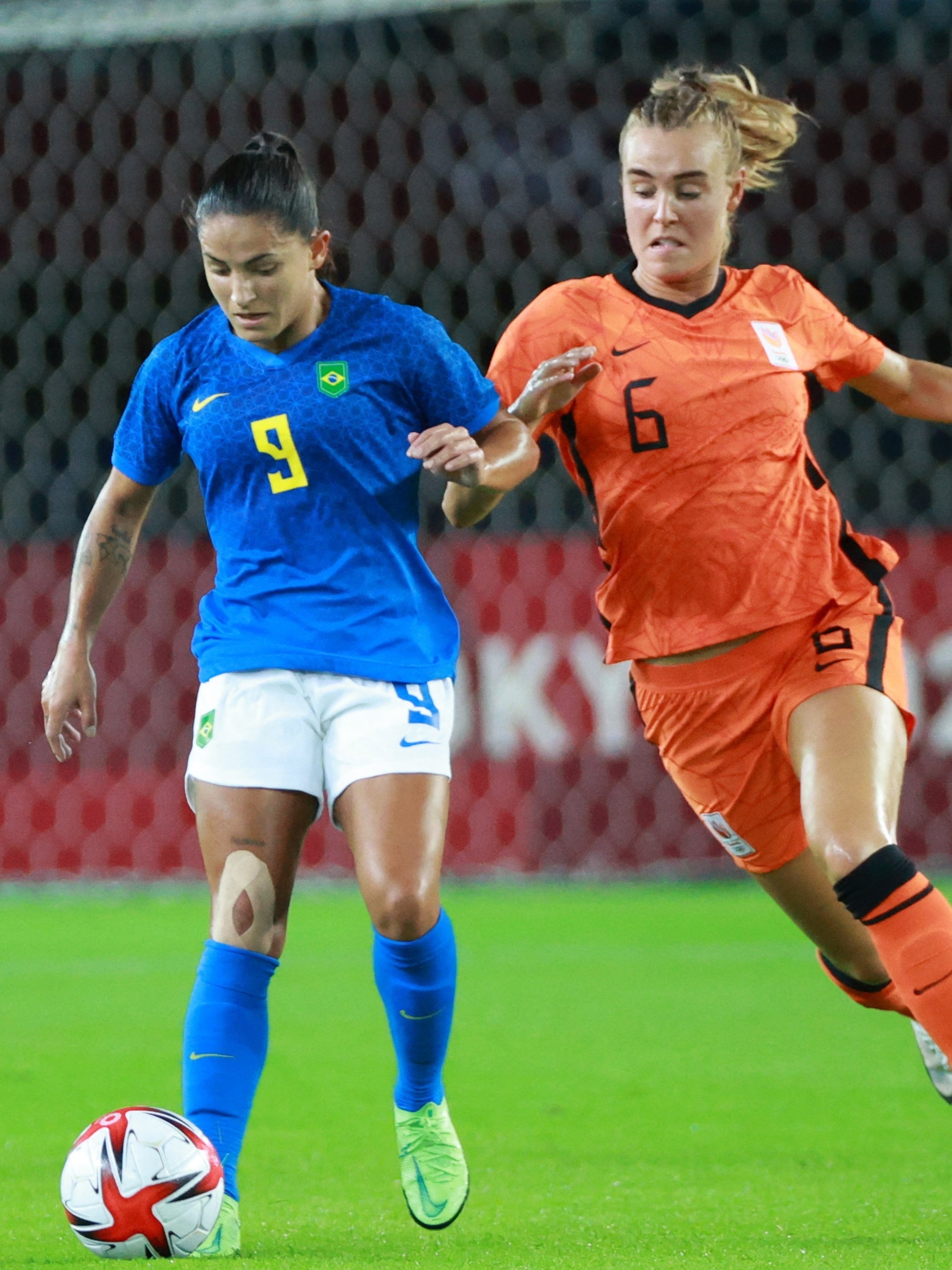 Brasil e Holanda empatam em jogo cheio de gols no futebol feminino -  Esportes - R7 Olimpíadas