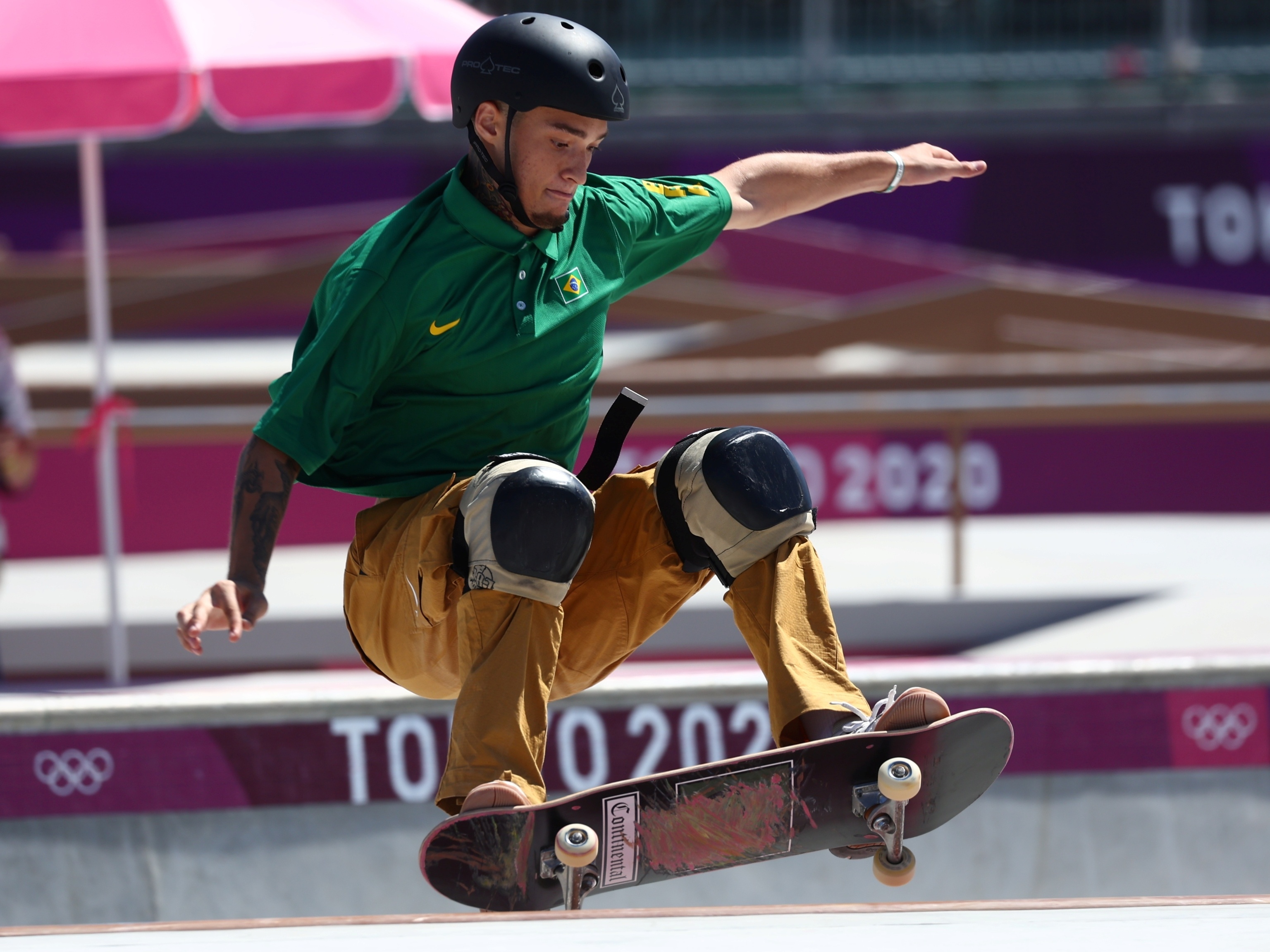 Pedro Quintas fecha time do Brasil no skate park dos Jogos Olímpicos