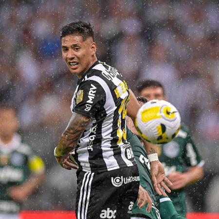 Matías Zaracho na derrota para o Palmeiras - GLEDSTON TAVARES/DIA ESPORTIVO/ESTADÃO CONTEÚDO