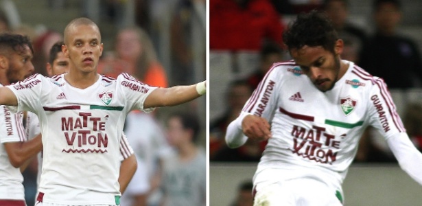 Marcos Junior e Gustavo Scarpa (d) são destaques do Fluminense no Brasileiro - Nelson Perez/Fluminense FC