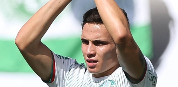Raphael Veiga fez sete jogos como titular do Palmeiras em 2017 - Cesar Greco/Fotoarena
