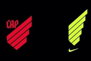 Comparação logo Athletico e Nike - Reprodução - Reprodução