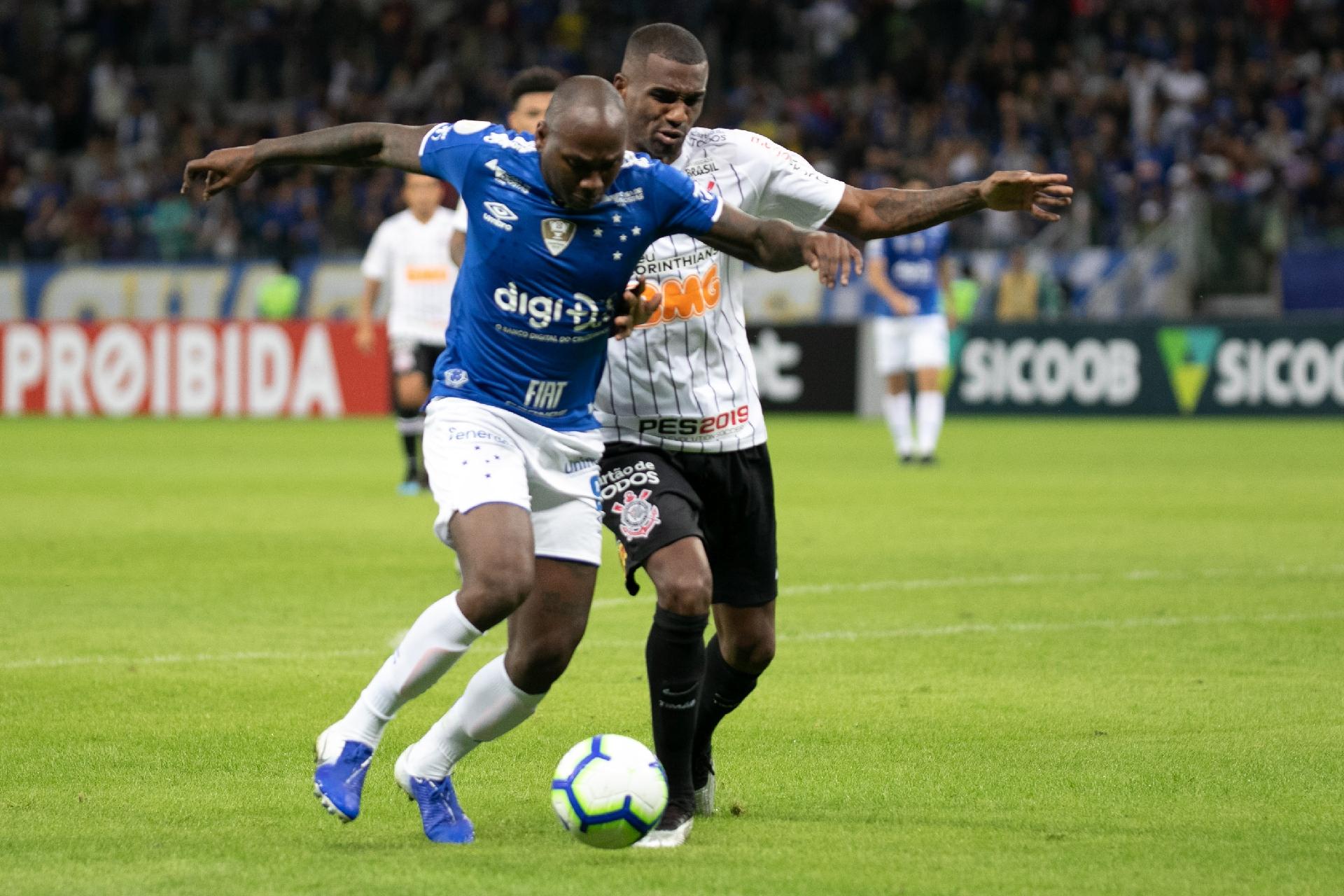 Confira a ficha técnica da partida entre Corinthians x Cruzeiro pelo Brasileirão