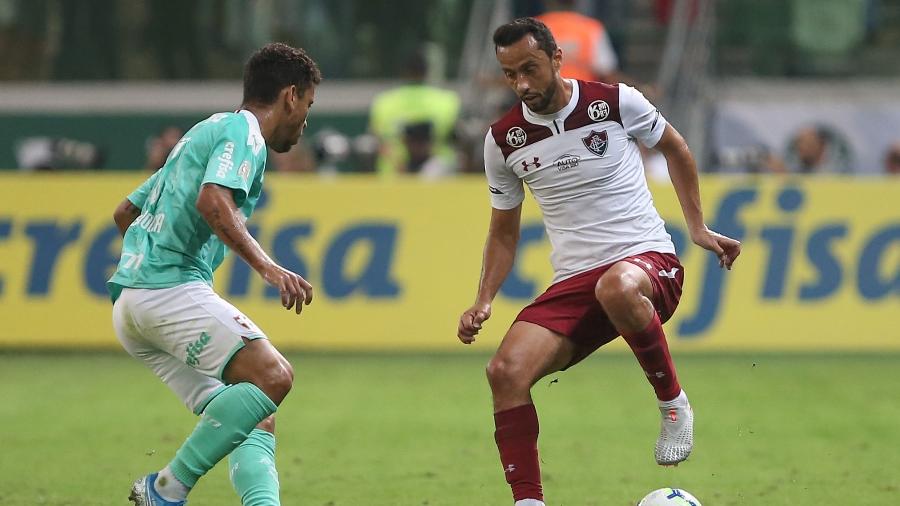 Nenê, durante partida entre Palmeiras e Fluminense - Marcello Zambrana/AGIF