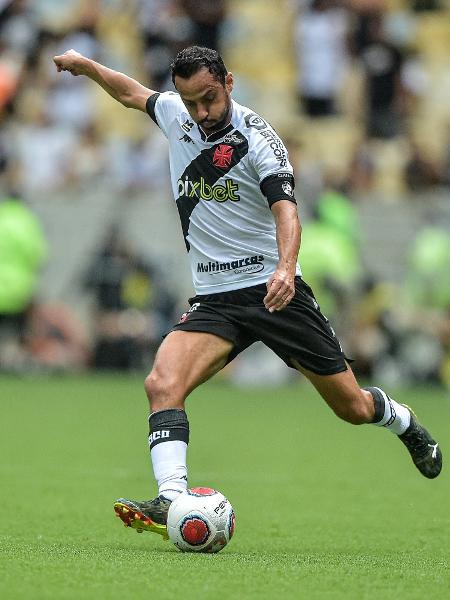 Nenê, meia do Vasco, em partida contra o Flamengo, no Maracanã - Thiago Ribeiro/AGIF