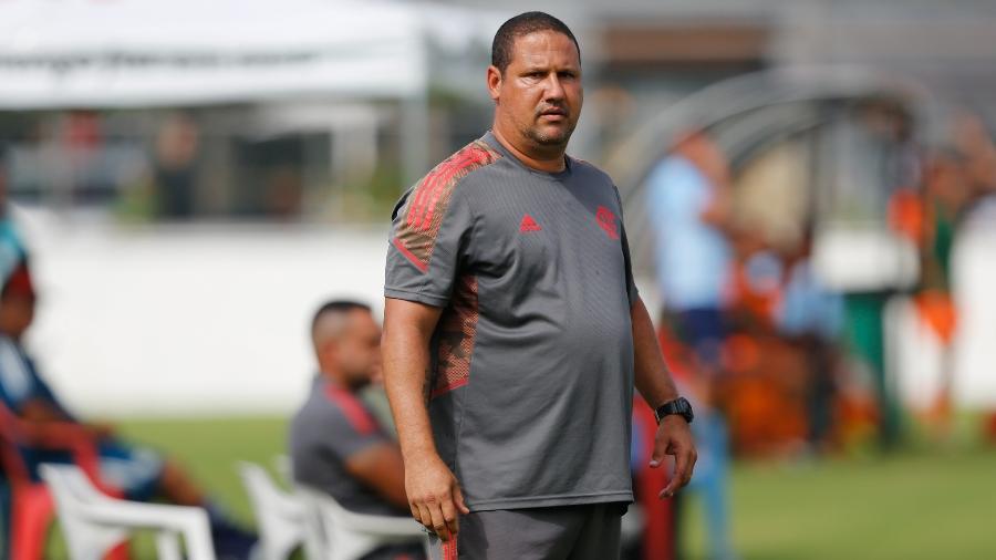 Mario Jorge, técnico do sub-20 do Flamengo - Gilvan de Souza / Flamengo