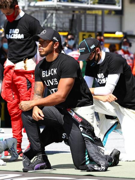 Lewis Hamilton e o protesto antirracista: a FIA quer calar vozes que importam - Flavio Mazzi/Warm Up
