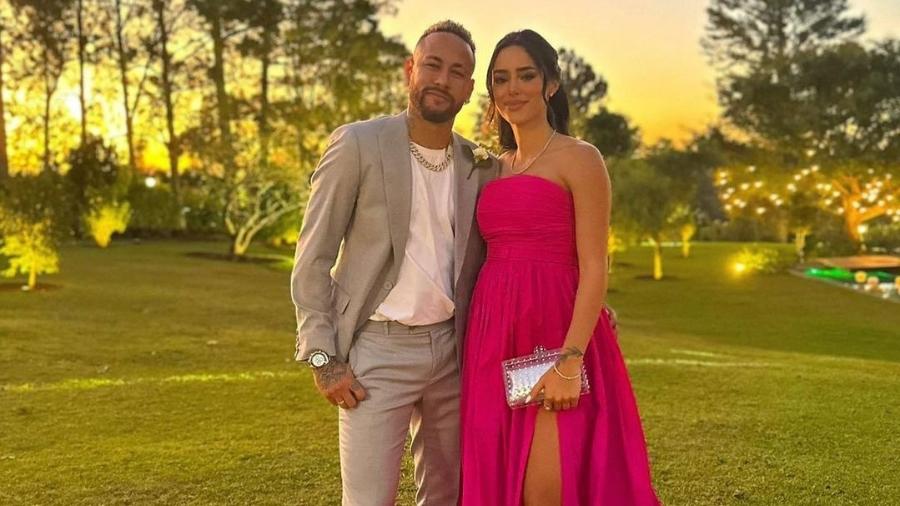 Neymar ao lado de Bruna Biancardi - Reprodução/Instagram