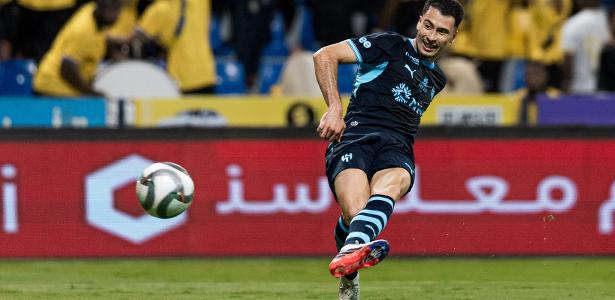 Gabriel Martinelli marca três gols em goleada do Al-Hilal por 6 a 0 pelo Campeonato Saudita
