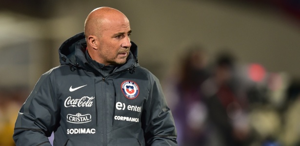 Jorge Sampaoli encontrou método inovador para orientar seus atletas - AFP PHOTO / MARTIN BERNETTI