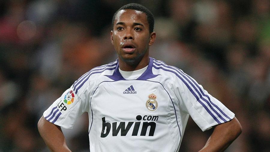 Robinho jogou no Real Madrid entre 2005 a 2008, atuou em 137 partidas e marcou 35 gols - Jasper Juinen/Getty Images