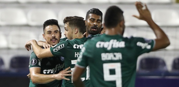 Palmeiras venceu o Alianza Lima sem dificuldades no Peru - Ernesto Arias/EFE