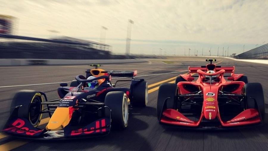 Fórmula 1 apresenta protótipos para 2021 - Divulgação/Fórmula 1