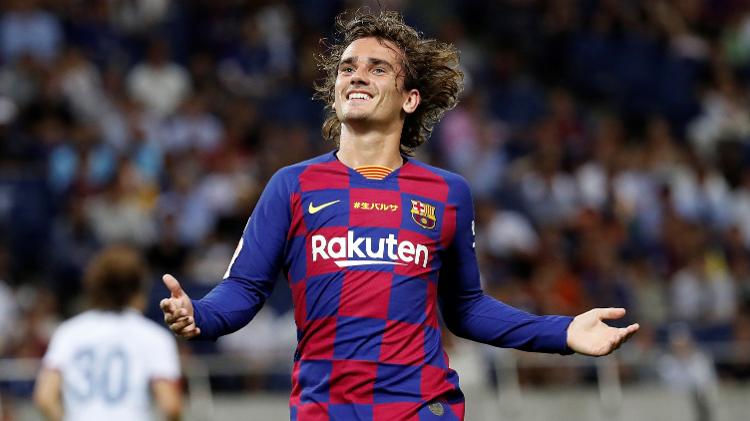 Griezmann durante estreia pelo Barcelona - Kim Kyung-Hoon/Reuters - Kim Kyung-Hoon/Reuters
