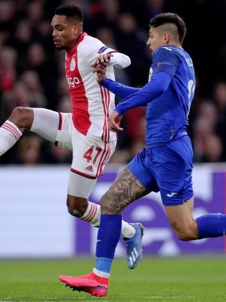 Danilo, atacante brasileiro do Ajax, durante partida contra o Getafe, pela Liga Europa - Arquivo pessoal/Danilo