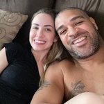 Adriano Imperador e a namorada, Victoria Moreira - undefined