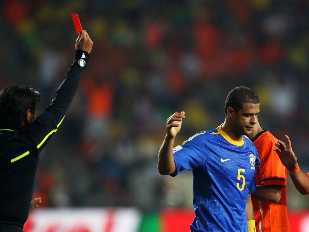 Holanda 2 x 1 Brasil. Análise tática. Copa do Mundo 2010