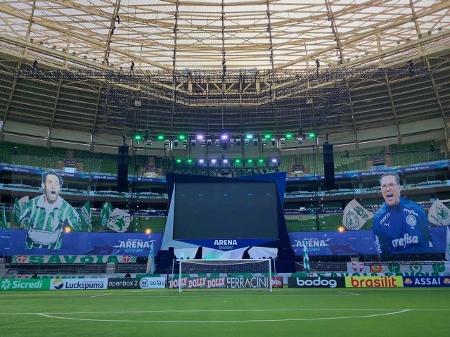 Palmeiras: Allianz Parque terá mosaico e bandeiras na final