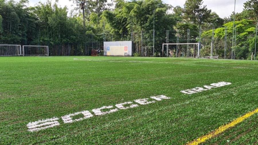 São Paulo inova com gramado sintético novo em clube social - São Paulo FC Divulgação