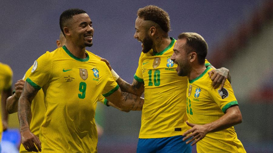 Seleção brasileira passou pela 1ª fase invicta - foram três vitórias e um empate - Lucas Figueiredo/CBF