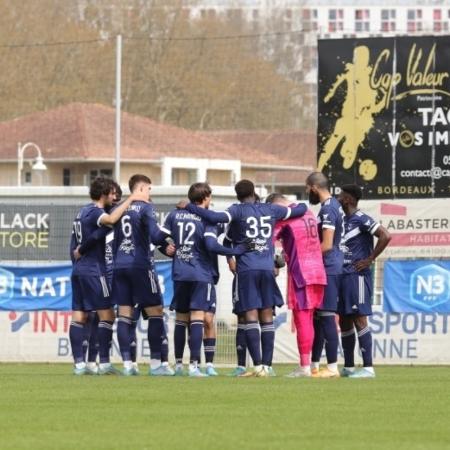 Jogadores do Bordeaux durante jogo - Reprodução/Twitter