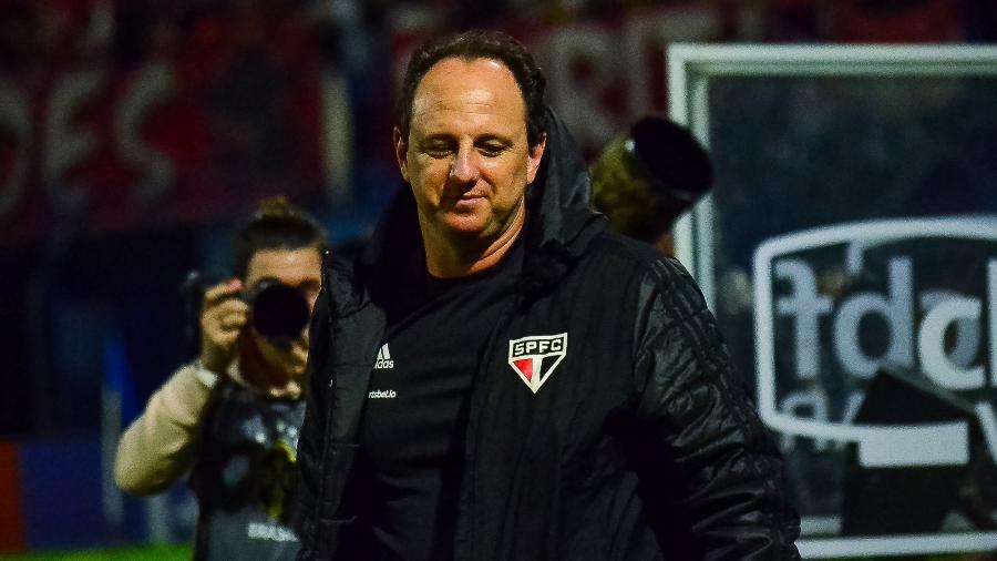 Rogério Ceni técnico do São Paulo durante partida contra o Avaí  - R.Pierre/AGIF