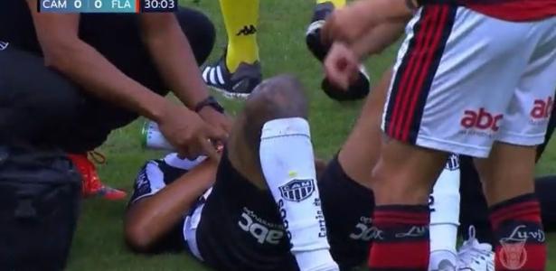 Atlético-MG x Flamengo: Jair deixa o campo com fratura na mão