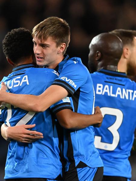 Jogadores do Club Brugge, da Bélgica - ANP/ANP via Getty Images