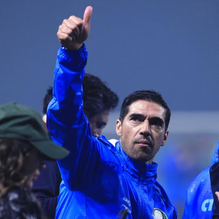 Abel Ferreira, técnico do Palmeiras, após o jogo contra o Fortaleza - ETTORE CHIEREGUINI/AGIF - AGÊNCIA DE FOTOGRAFIA/ESTADÃO CONTEÚDO