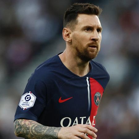 Lionel Messi em ação em PSG x Clermont; foi o seu último jogo com a camisa do time de Paris - Benoit Tessier/Reuters