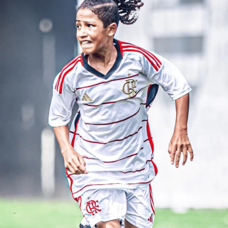 Kevyn Wallace foi campeão na base do Flamengo