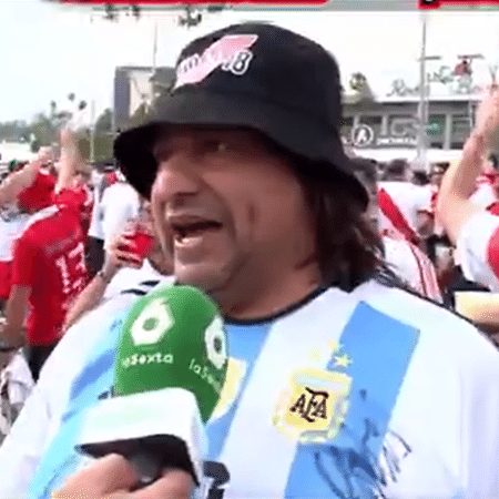 Torcedor do River Plate alegou que queimou o carro para ter dinheiro e viajar aos EUA para o Mundial - Reprodução/X/elchiringuitotv
