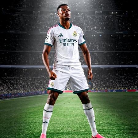 O lateral direito Denzel Dumfries foi anunciado como novo reforço do Real Madrid O lateral direito Denzel Dumfries foi anunciado como novo reforço do Real Madrid