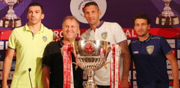 FC Goa tem Lúcio e Zico, enquanto Chennaiyin tem Materazzi e Elano - ISL/Divulgação