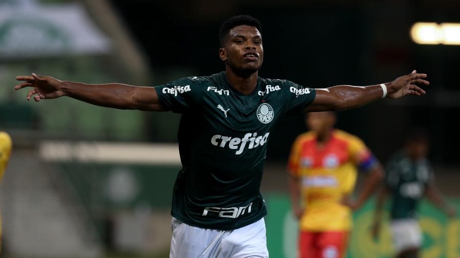 Newton Williams, jogador do sub-20 do Palmeiras, brilhou na partida contra o Presidente Medici (MA) - Fabio Menotti/Palmeiras