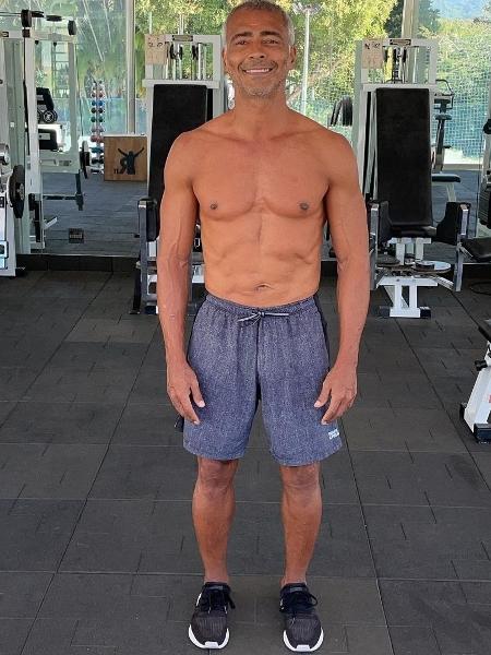 Romário posta foto sem camisa e físico impressiona internautas - Reprodução/Instagram