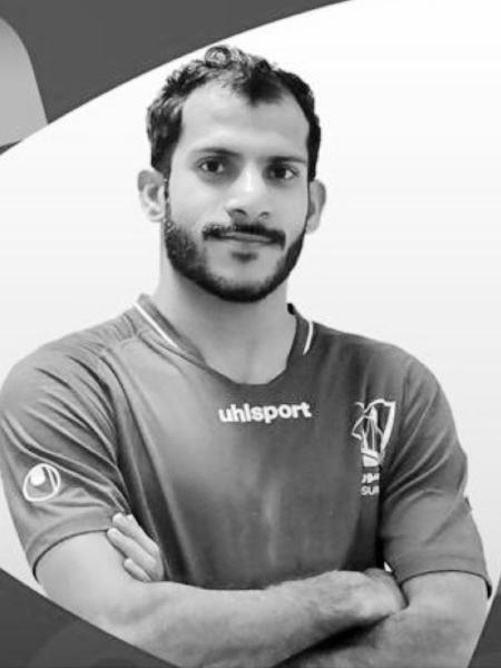 Mukhaled Al-Raqadi, do Muscat FC, passa mal no aquecimento e morre em hospital - Reprodução/Twitter