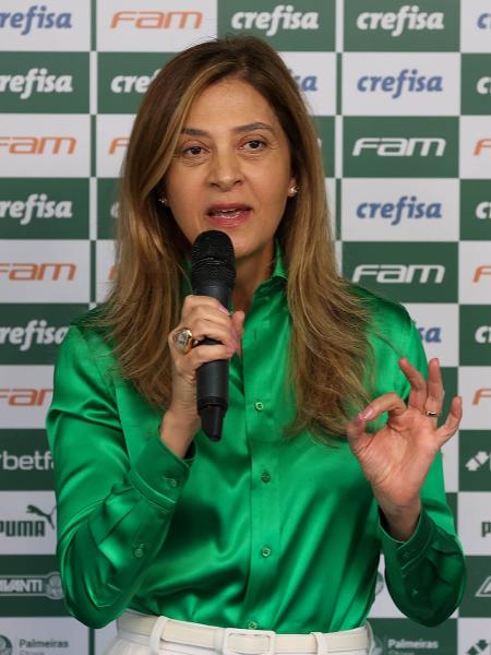 Leila Pereira, presidente do Palmeiras - Cesar Greco