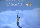 Gabriel Medina celebra título mundial de Filipinho, mas corneta campeonato - Reprodução/Instagram