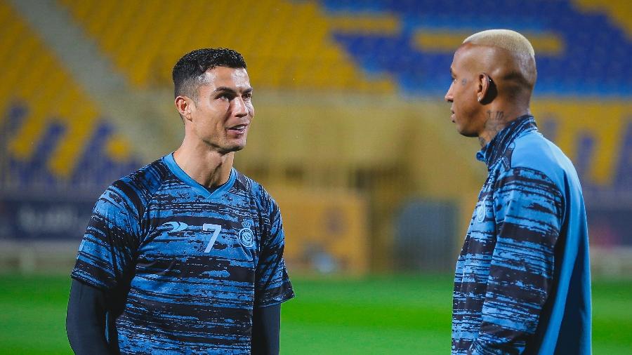 Cristiano Ronaldo vai atuar ao lado de Anderson Talisca no ataque do Al Nassr - Divulgação/AlNassrFC