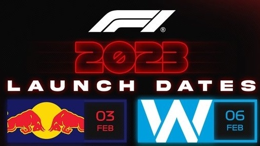 Data de lançamento dos carros das escuderias para a temporada 2023 da Fórmula 1 