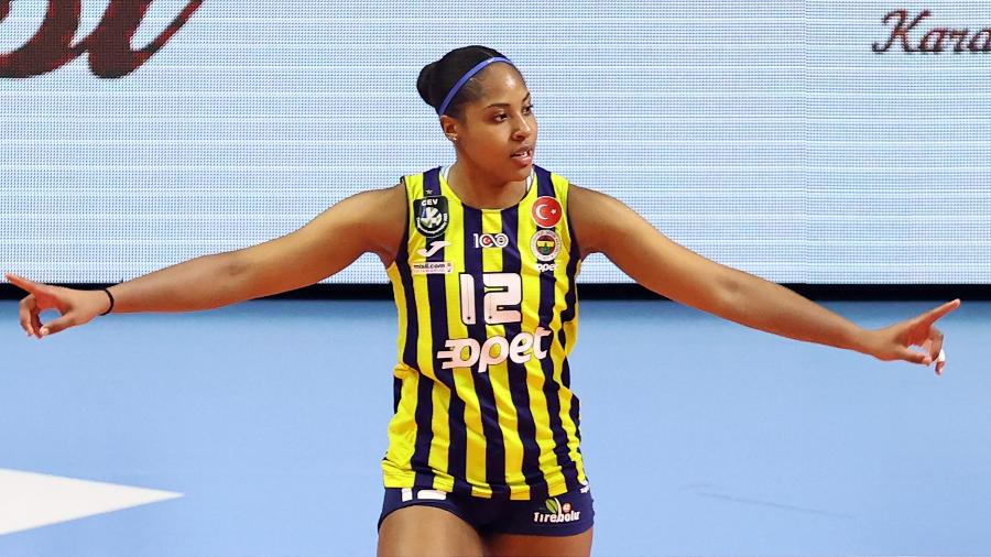 Ana Cristina, ponteira do Fenerbahce - Esra Bilgin/Anadolu Agency via Getty Images